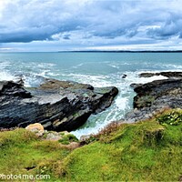 Buy canvas prints of Panoramic Sea View by Lisa PB