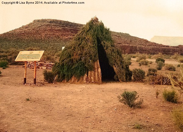 A House at the Hualapai Nation Picture Board by Lisa PB
