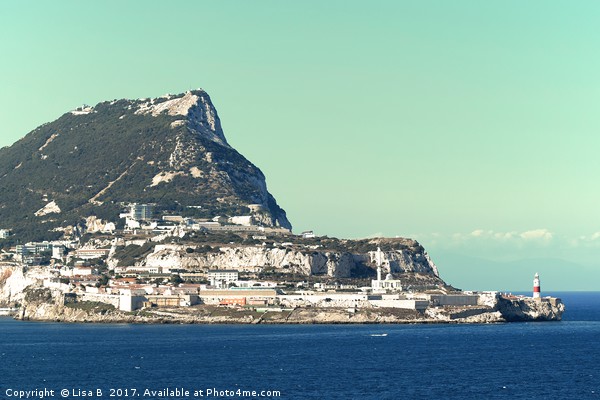 The Rock of Gibraltar. Picture Board by Lisa PB