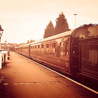 Buy canvas prints of On The Platform by Lisa PB
