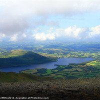 Buy canvas prints of View from Skiddaw by Diane Griffiths