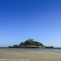 Buy canvas prints of St Michaels Mount by Diane Griffiths