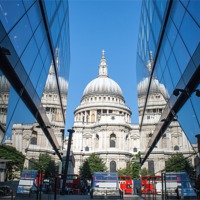 Buy canvas prints of St Pauls Cathedral by Diane Griffiths