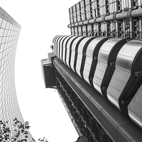 Buy canvas prints of The Lloyds Building by Diane Griffiths