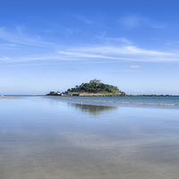 Buy canvas prints of St Michaels Mount by Diane Griffiths