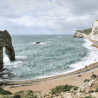 Buy canvas prints of Durdle Door by Diane Griffiths