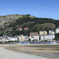 Buy canvas prints of Llandudno Seafront by Diane Griffiths