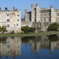 Buy canvas prints of Leeds Castle by Diane Griffiths