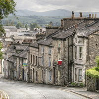 Buy canvas prints of Kendal town, The Lake District by Diane Griffiths