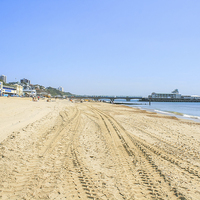 Buy canvas prints of Bournemouth Pier by Diane Griffiths