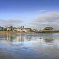 Buy canvas prints of Broadstairs Beach and Pier by Diane Griffiths