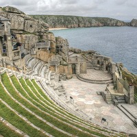 Buy canvas prints of  Minack Theatre by Diane Griffiths