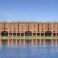 Buy canvas prints of  Royal Albert Docks, Liverpool by Diane Griffiths