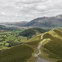 Buy canvas prints of Catbells Walk, Keswick by Diane Griffiths