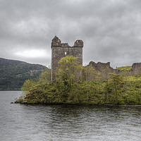 Buy canvas prints of Urquhart Castle, Loch Ness by Diane Griffiths