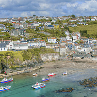 Buy canvas prints of Port Issac, Cornwall by Diane Griffiths