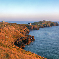 Buy canvas prints of Towan Headland Newquay by Diane Griffiths