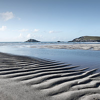 Buy canvas prints of Crantock Beach by Diane Griffiths