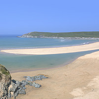 Buy canvas prints of Crantock Beach, Newquay by Diane Griffiths