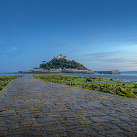 Buy canvas prints of St Michael's Mount Causeway by Diane Griffiths