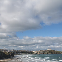 Buy canvas prints of Newquay by Diane Griffiths