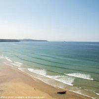 Buy canvas prints of Perran Sands Cornwall by Diane Griffiths