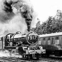 Buy canvas prints of Steam Train at Severn Valley Railway Gala Bridgnorth by Diane Griffiths
