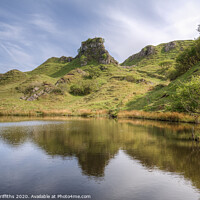 Buy canvas prints of The Fairy Glen, Uig by Diane Griffiths