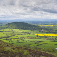 Buy canvas prints of Whorl Hill Yorkshire by Peter Jordan