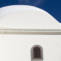 Buy canvas prints of White Church Dome by Peter Jordan
