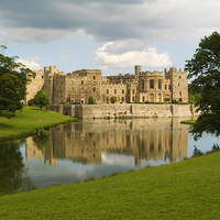 Buy canvas prints of  Raby Castle England by Peter Jordan