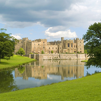 Buy canvas prints of  Raby Castle England by Peter Jordan