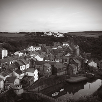 Buy canvas prints of  Staithes Village 3 by Peter Jordan