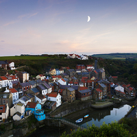 Buy canvas prints of  Staithes Village 4 by Peter Jordan