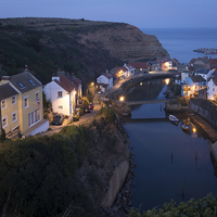Buy canvas prints of  Staithes Village 5 by Peter Jordan