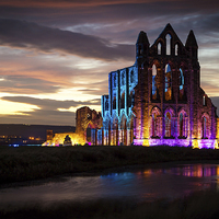 Buy canvas prints of Whitby Abbey by Andy Barker