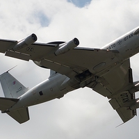 Buy canvas prints of NATO E-3A Sentry departs RAF Waddington by daniel kennedy