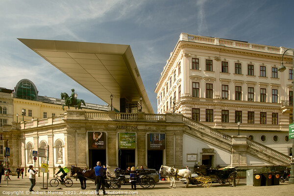 The Albertina Museum, Vienna. Picture Board by Robert Murray