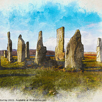 Buy canvas prints of Standing Stones of Callanish by Robert Murray