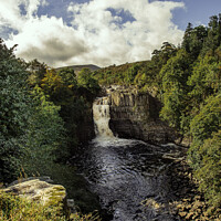 Buy canvas prints of High Force Waterfall, Teesdale. by Robert Murray