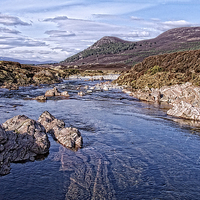 Buy canvas prints of  Glen Feshie in the Scottish Highlands by Robert Murray