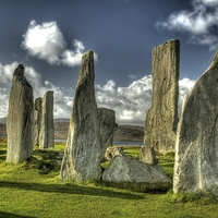 Buy canvas prints of  The Standing Stones of Callanish by Robert Murray