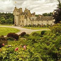 Buy canvas prints of  Highland Castle by Robert Murray