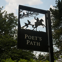 Buy canvas prints of  The Poet's Path by Robert Murray