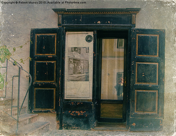  The Doorway to Memories Picture Board by Robert Murray