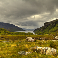 Buy canvas prints of  Loch Maree by Robert Murray