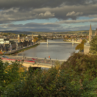 Buy canvas prints of  Inverness - Capital of the Highlands by Robert Murray