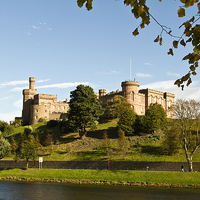 Buy canvas prints of  Inverness Castle by Robert Murray