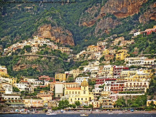  Positano Picture Board by Robert Murray