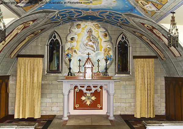 The Italian Chapel, Orkney. Picture Board by Robert Murray
